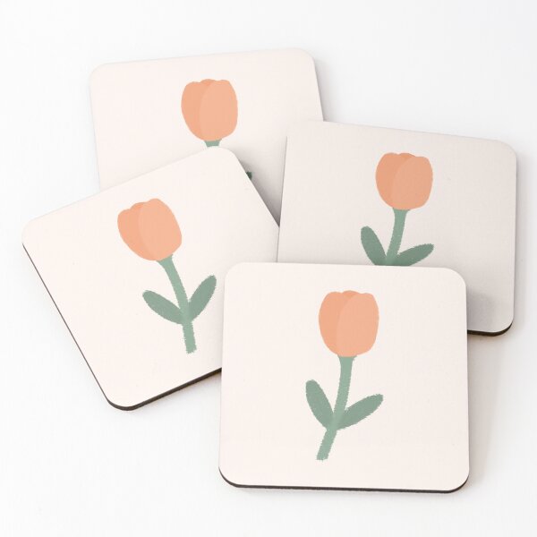 Item preview, Pastel Orange Tulip designed and sold by wonderxwander.