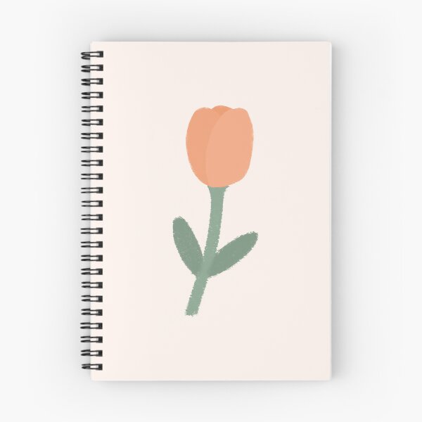 Item preview, Pastel Orange Tulip designed and sold by wonderxwander.
