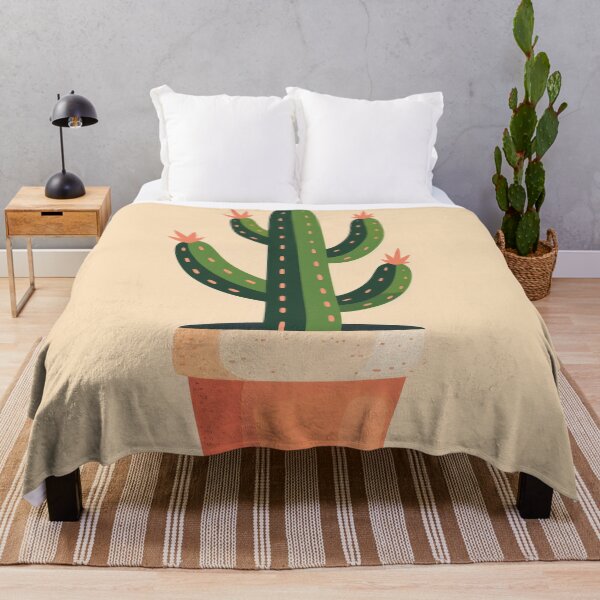 Item preview, Soothing Serenity: Minimalist Cactus Fresco Inspired by Rusticcore Abstractions designed and sold by Piotrek0001.