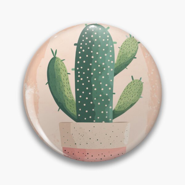 Item preview, Soothing Serenity: Minimalist Cactus Fresco Inspired by Rusticcore Abstractions designed and sold by Piotrek0001.