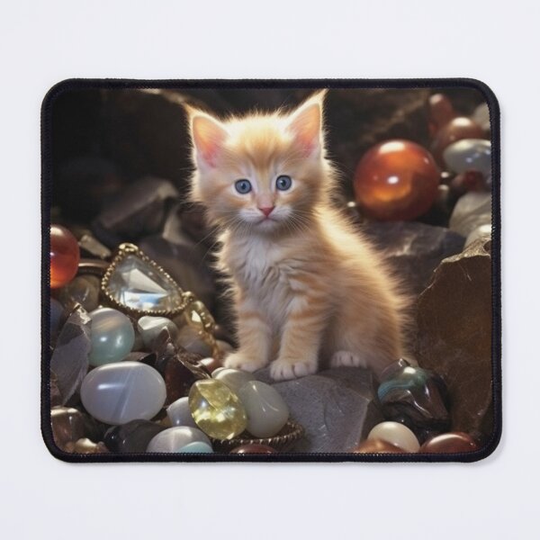 Item preview, Kitten and Crystals designed and sold by Solace Sparkles.