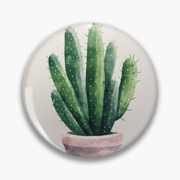 Item preview, Soothing Serenity: Minimalist Cactus Fresco Inspired by Rusticcore Abstractions designed and sold by Piotrek0001.