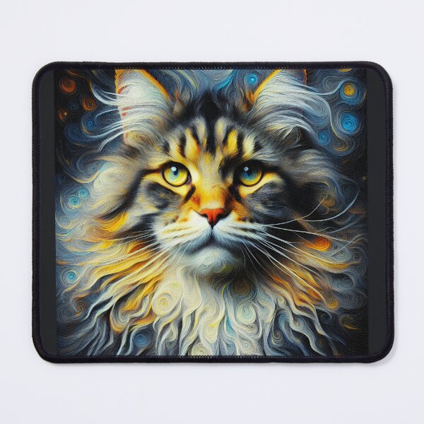 Item preview, Édouard's Whiskered Symphony: Maine Coon Serenity designed and sold by BastKittyStore.