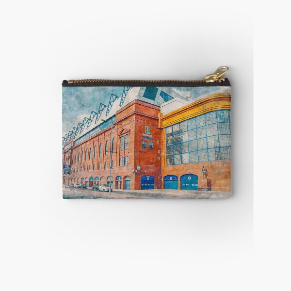 Item preview, Glasgow Rangers Ibrox Stadium Scotland Watercolour Effect designed and sold by GG WALL ART.