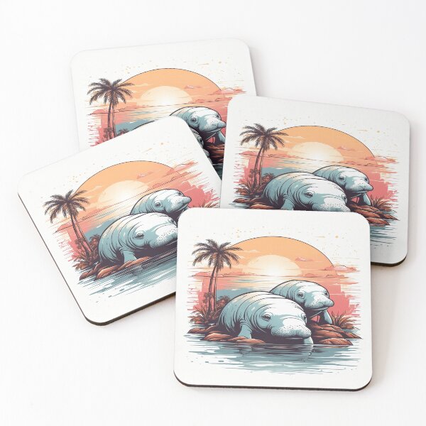 Item preview, save the floaty potatoes Manatees designed and sold by dimaxstore.