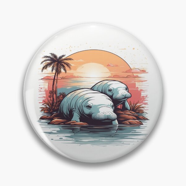 Item preview, save the floaty potatoes Manatees designed and sold by dimaxstore.
