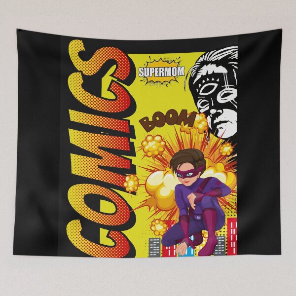 Item preview, Comic Book Superwoman Hero designed and sold by Bennymp.