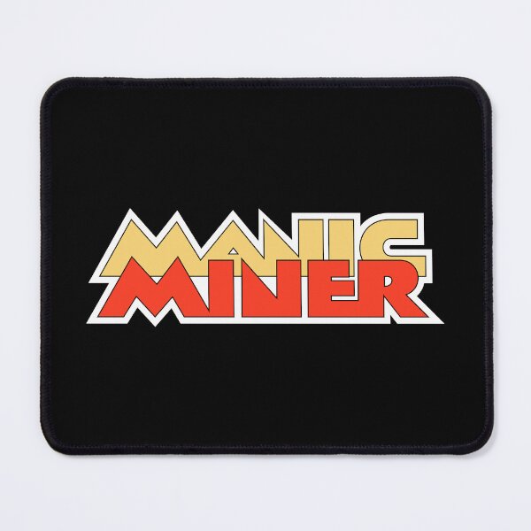 Item preview, Manic Miner logo designed and sold by damomonkey.