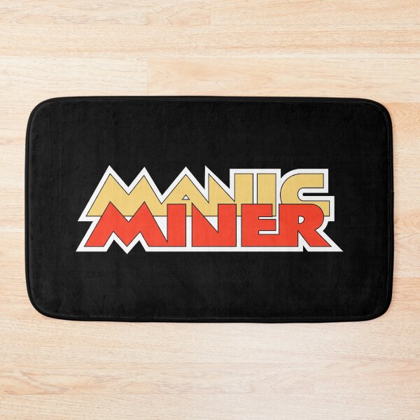 Item preview, Manic Miner logo designed and sold by damomonkey.