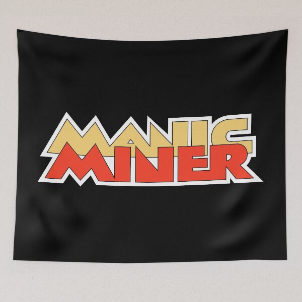 Item preview, Manic Miner logo designed and sold by damomonkey.