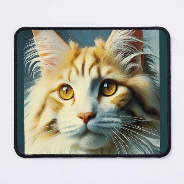 Item preview, Édouard's Whiskered Marvels: Maine Coon Muse designed and sold by BastKittyStore.