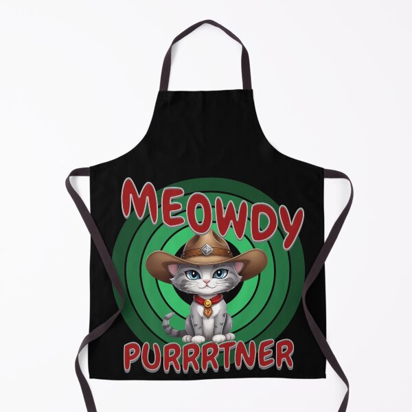 Item preview, Meowdy Purrrtner Green designed and sold by LaldyAnimals.