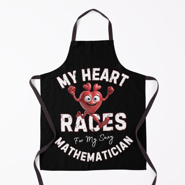 Item preview, My Heart Races - Mathematician designed and sold by MoonsmileProd.