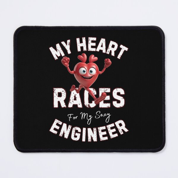 Item preview, My Heart Races - Engineer designed and sold by MoonsmileProd.