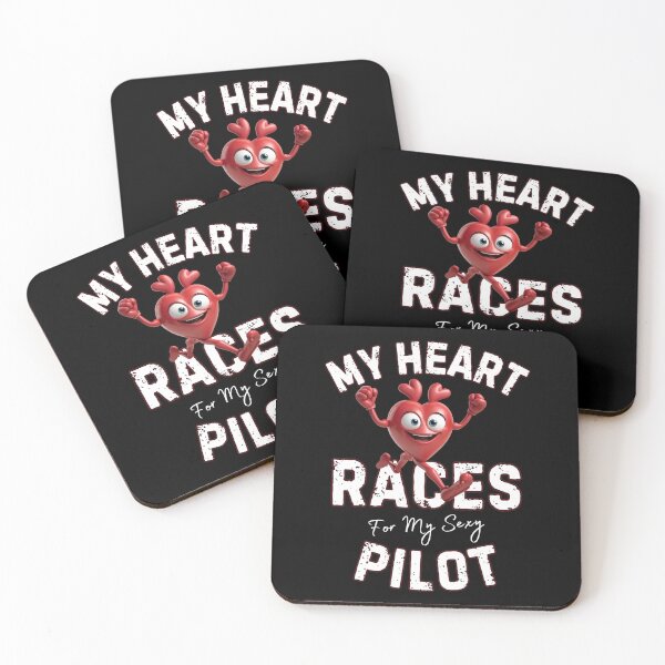 Item preview, My Heart Races - Pilot designed and sold by MoonsmileProd.