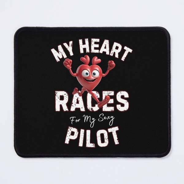 Item preview, My Heart Races - Pilot designed and sold by MoonsmileProd.