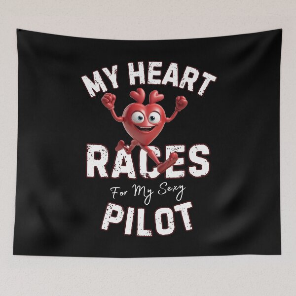 Item preview, My Heart Races - Pilot designed and sold by MoonsmileProd.