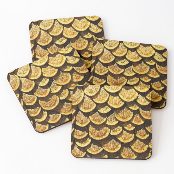 Item preview, Golden fish scales covering the entire screen designed and sold by filusattila.