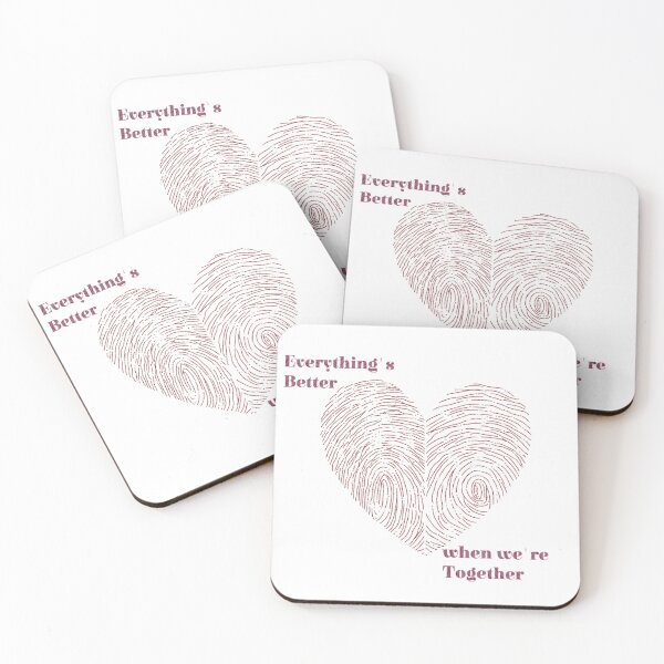 Item preview, United Hearts Love is Everything Thumb Print designed and sold by Rexyy Studio .