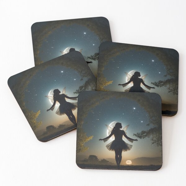 Item preview, Moonlit Elegance | Enchanting Fairy in Leafy Arcadia designed and sold by MysticFable.