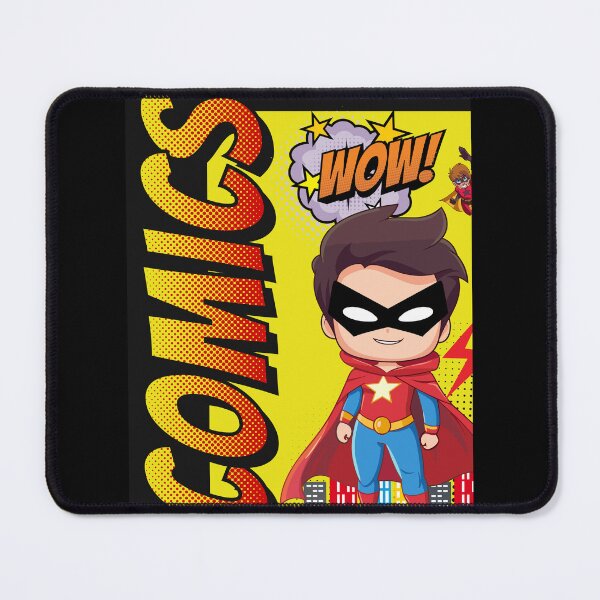 Item preview, Copy of Comic Book Boy with WOW designed and sold by Bennymp.
