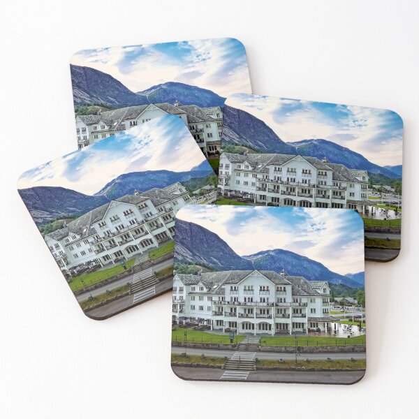 Item preview, Voringfoss hotel Eidfjord Norway designed and sold by RosRidleyPhoto.