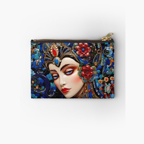 Item preview, Sapphire Elegance: Floral Mosaic Majesty designed and sold by shadowpalette.