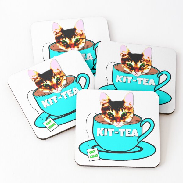 Item preview, Cat in Tea Cup, Kit Tea, Brown Tabby Kitten Funny designed and sold by BubbaCommerce.