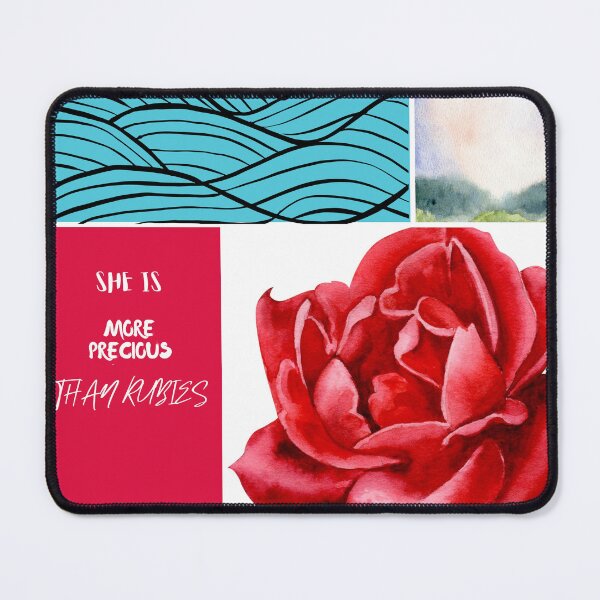 Item preview, She Is More Precious Than Rubies Mothers Day Gift for Women of God  designed and sold by FreedByJesus.
