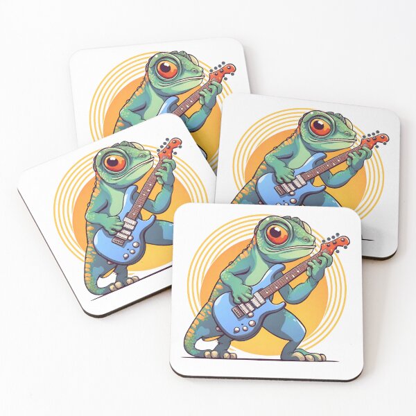 Item preview, Chameleon Plays the Guitar designed and sold by Wilcox PhotoArt.