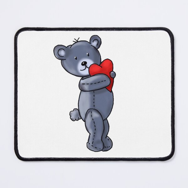 Item preview, A cute bear with a heart designed and sold by Linda Dammann.