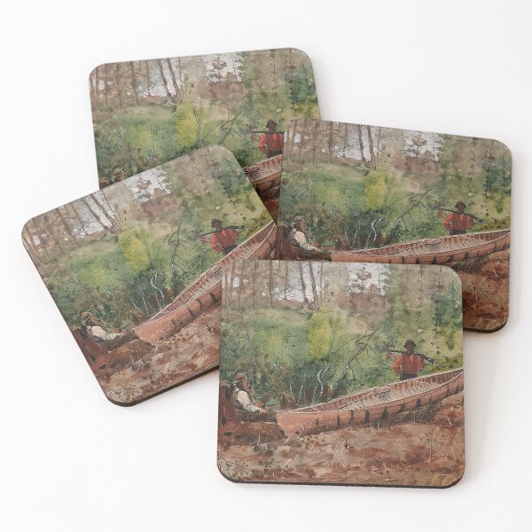 Item preview, Trappers Resting designed and sold by tomorrowsart.