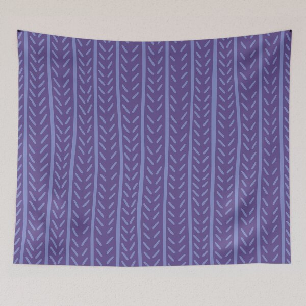 Item preview, Fancy Violet Floral Pattern designed and sold by stylebytara.