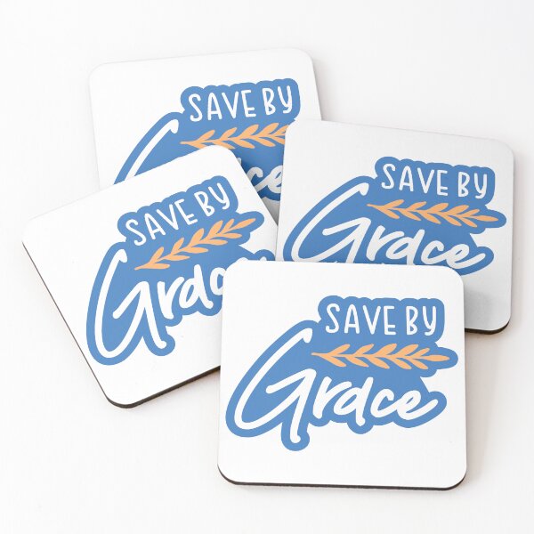 Item preview, Christian verse Save by Grace designed and sold by BibleProject.