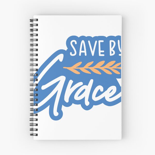 Item preview, Christian verse Save by Grace designed and sold by BibleProject.