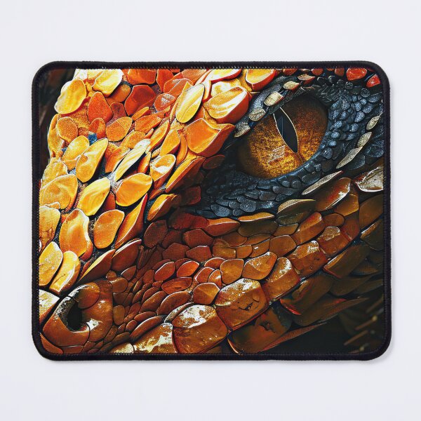 Item preview, Orange and Black Snake Closeup designed and sold by OccultDreams.