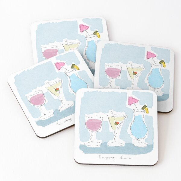 Item preview, Happy Hour Print designed and sold by oliviabaehl.
