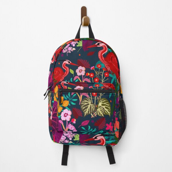 Item preview, Birds in a leafy flowery jungle. designed and sold by Meteryards.