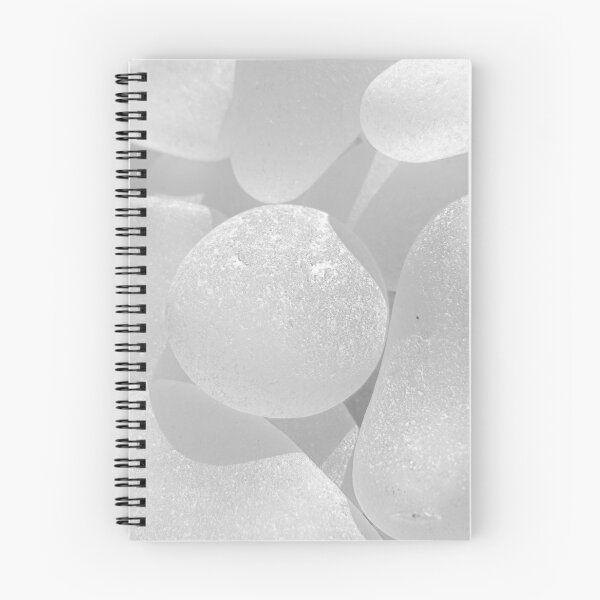 Item preview, IMAGE PRINT ONLY White Sea Glass Pale and Simple Pale Grey Look Classy and Elegant Ideal for a Beach Wedding designed and sold by Beachy.