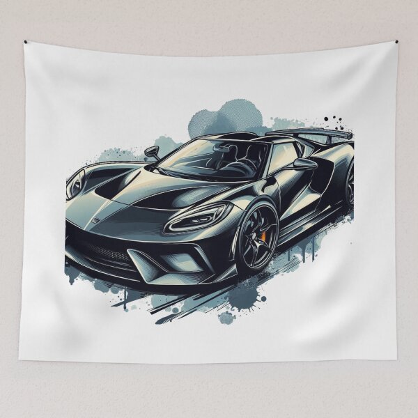 Item preview,  a sports car that is favored by the younger generation, has a sleek and low profile designed and sold by PaintMeWorld.