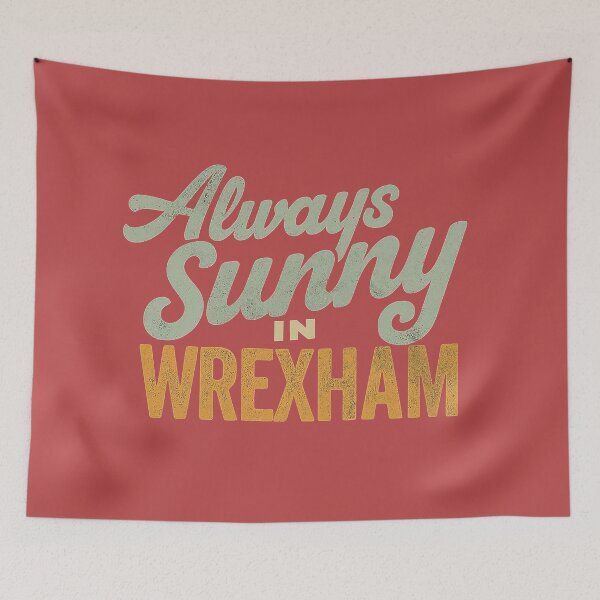 Item preview, Always Sunny in Wrexham - Vintage Style designed and sold by Retro Travel Design.