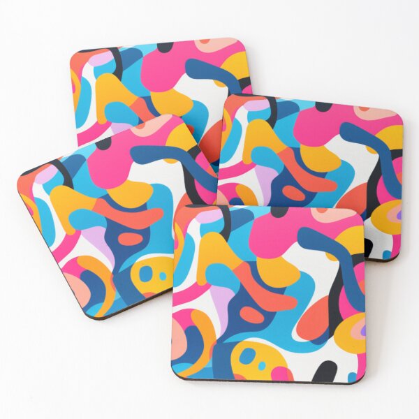 Item preview, Stephen Ormandy Inspired Pop culture Bold Colourful Eccentric Grafitti like Abstract Art. designed and sold by NortonArt.