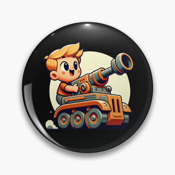 Item preview, Tiny Tank Commander: Playful Battle designed and sold by artwaves.