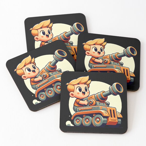 Item preview, Tiny Tank Commander: Playful Battle designed and sold by artwaves.