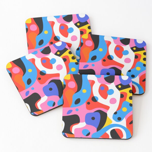 Item preview, Stephen Ormandy Inspired Pop culture Bold Colourful Eccentric Grafitti like Abstract Art. designed and sold by NortonArt.