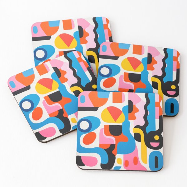 Item preview, Stephen Ormandy Inspired Pop culture Bold Colourful Eccentric Grafitti like Abstract Art. designed and sold by NortonArt.