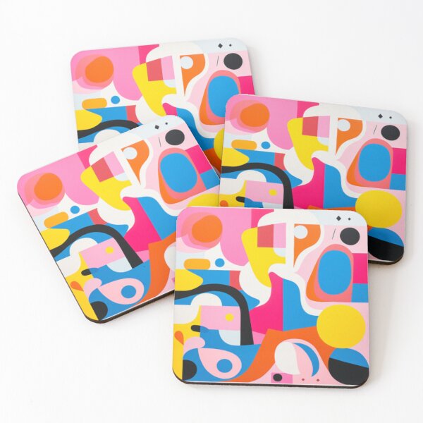 Item preview, Stephen Ormandy Inspired Pop culture Bold Colourful Eccentric Grafitti like Abstract Art. designed and sold by NortonArt.