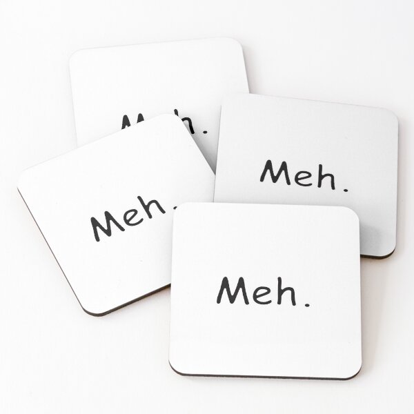 Item preview, Meh. comic sans black designed and sold by COMIC-SANS-SHOP.