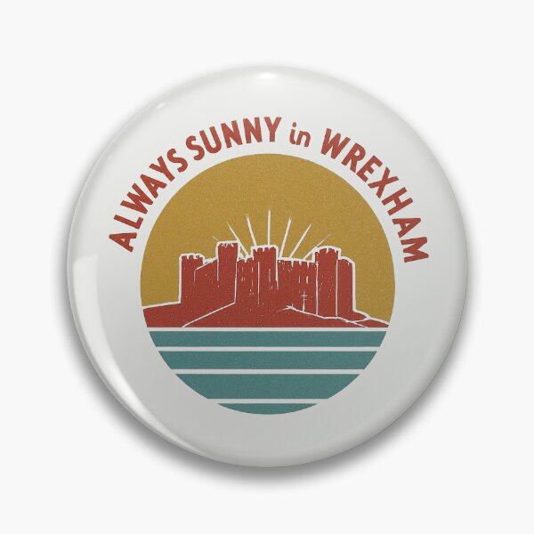 Item preview, Always Sunny in Wrexham - Vintage Style Castle designed and sold by Retro Travel Design.