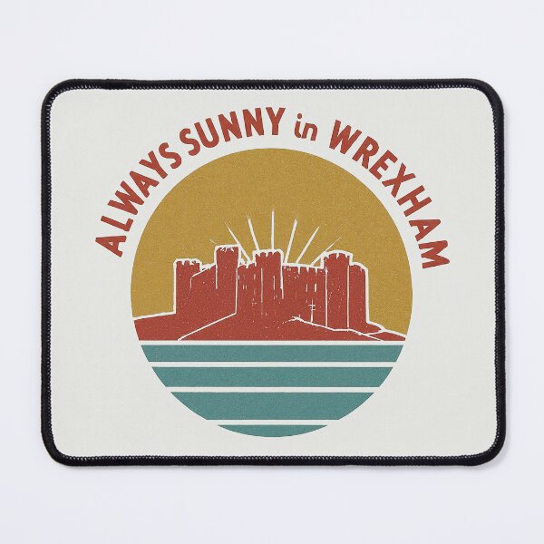 Item preview, Always Sunny in Wrexham - Vintage Style Castle designed and sold by Retro Travel Design.